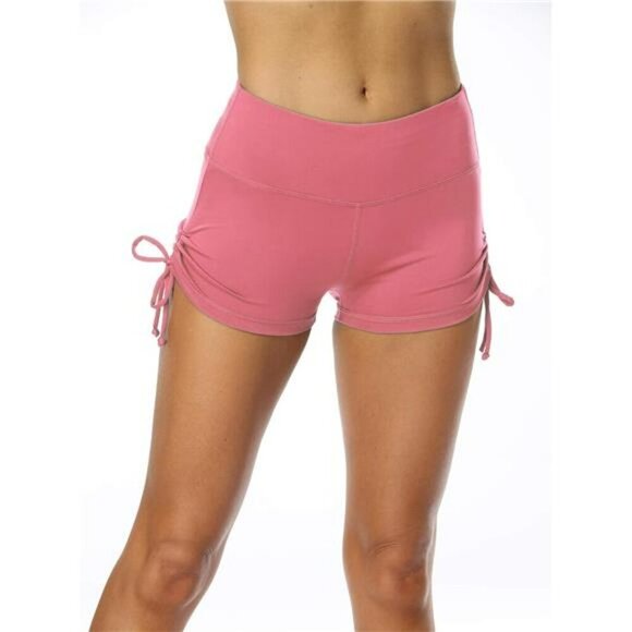 Womens High Waisted Booty Shorts 3 Pack Workout Yoga Volleyball Gym Shorts - Picture 2 of 8